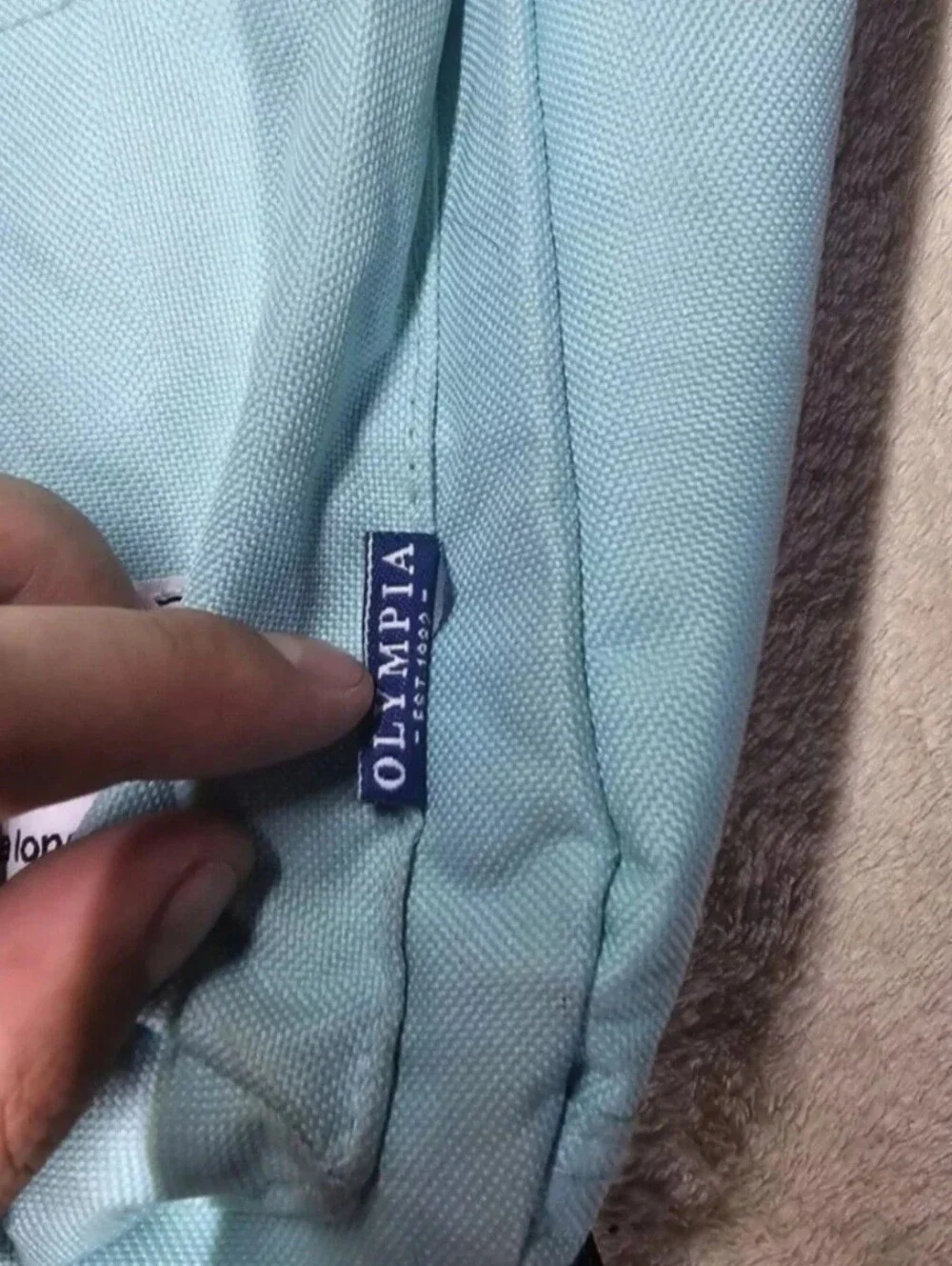 Princeton olympia backpack aqua color School Bag